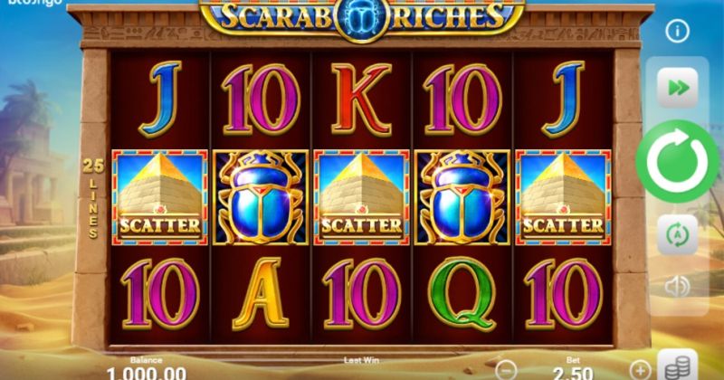 Play in Scarab Riches slot online from Booongo for free now | www.nhfamiliesforeducation.org